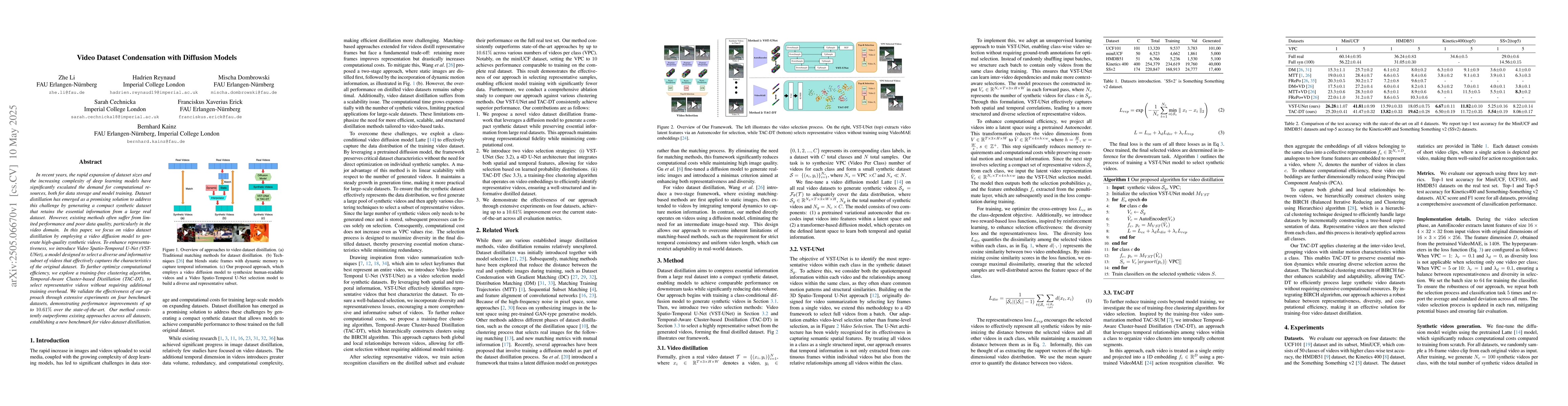 Thumbnail for Video Dataset Condensation with Diffusion Models