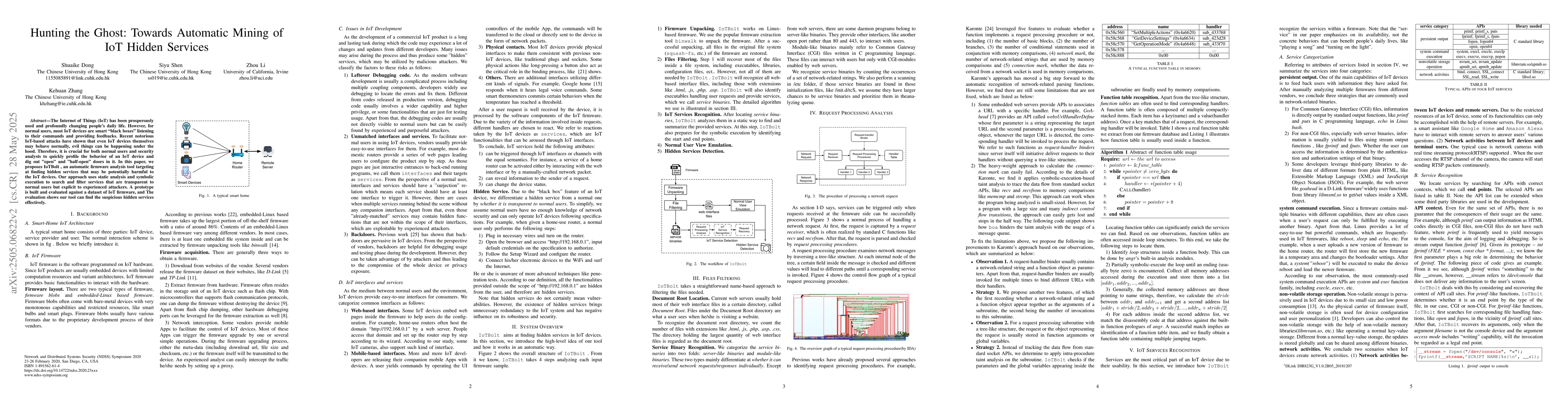 Thumbnail for Hunting the Ghost: Towards Automatic Mining of IoT Hidden Services