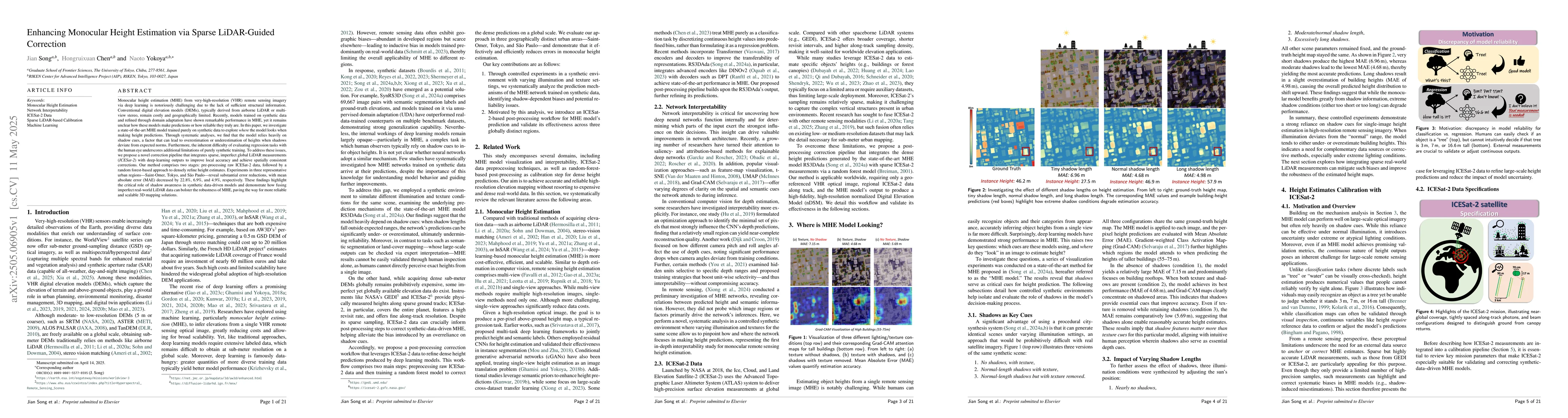 Thumbnail for Enhancing Monocular Height Estimation via Sparse LiDAR-Guided Correction