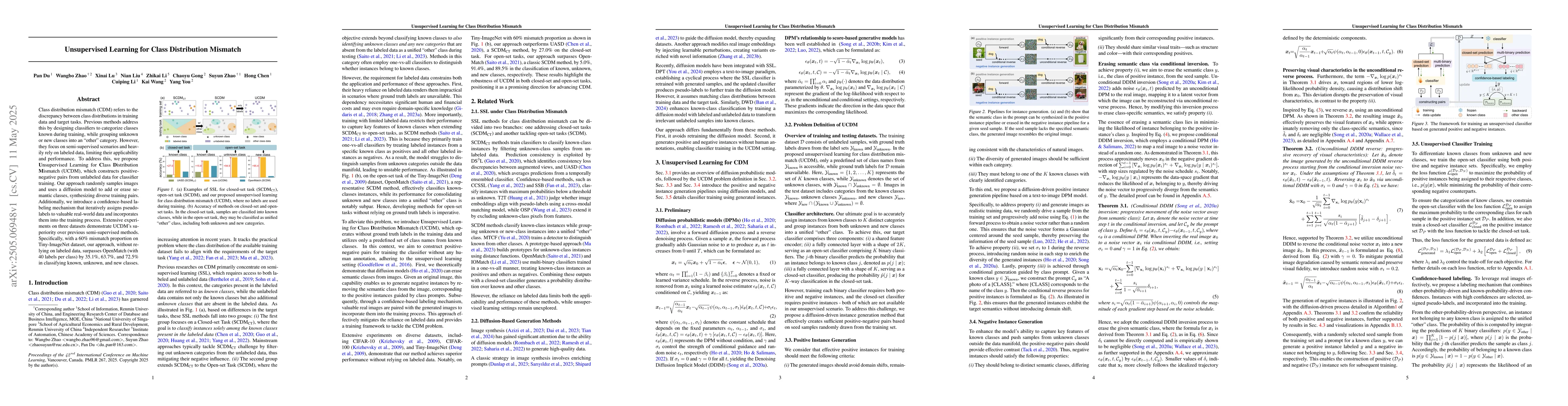 Thumbnail for Unsupervised Learning for Class Distribution Mismatch