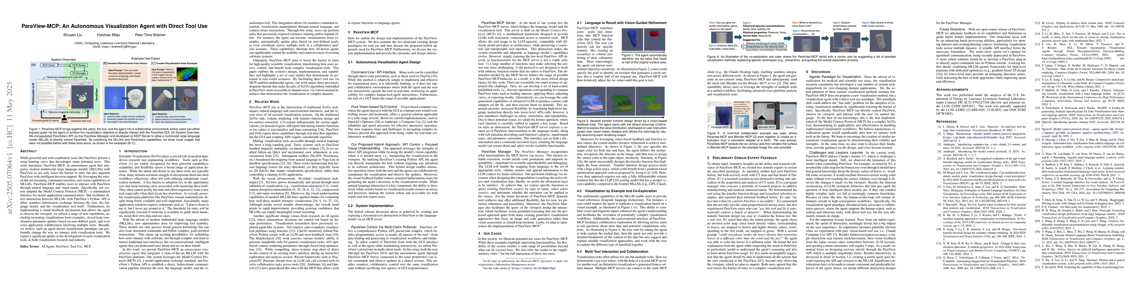 Thumbnail for ParaView-MCP: An Autonomous Visualization Agent with Direct Tool Use