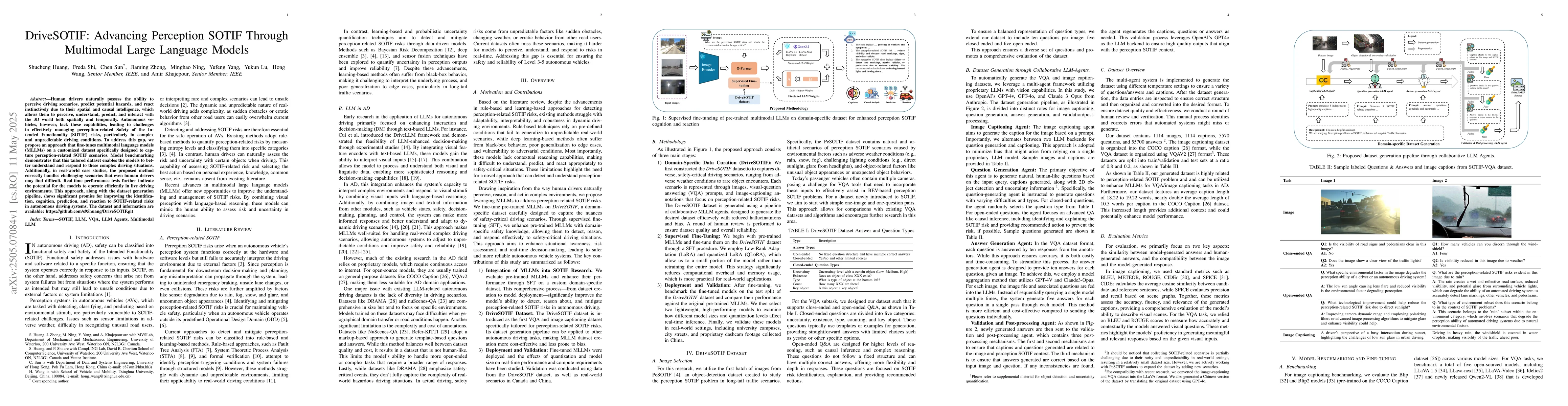 Thumbnail for DriveSOTIF: Advancing Perception SOTIF Through Multimodal Large Language
  Models