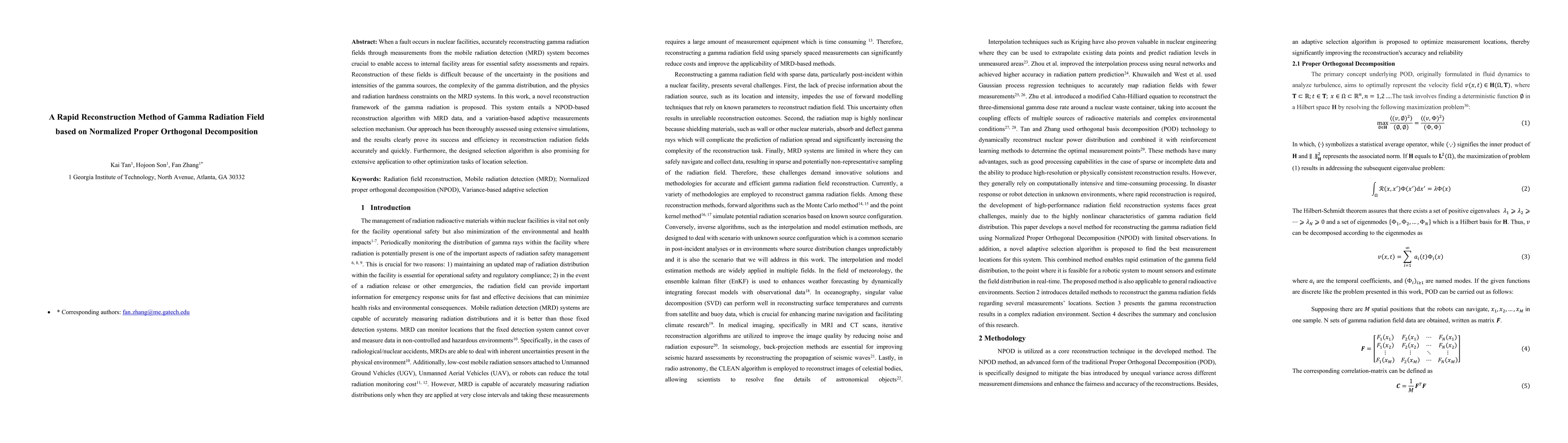 Thumbnail for A Rapid Reconstruction Method of Gamma Radiation Field based on
  Normalized Proper Orthogonal Decomposition