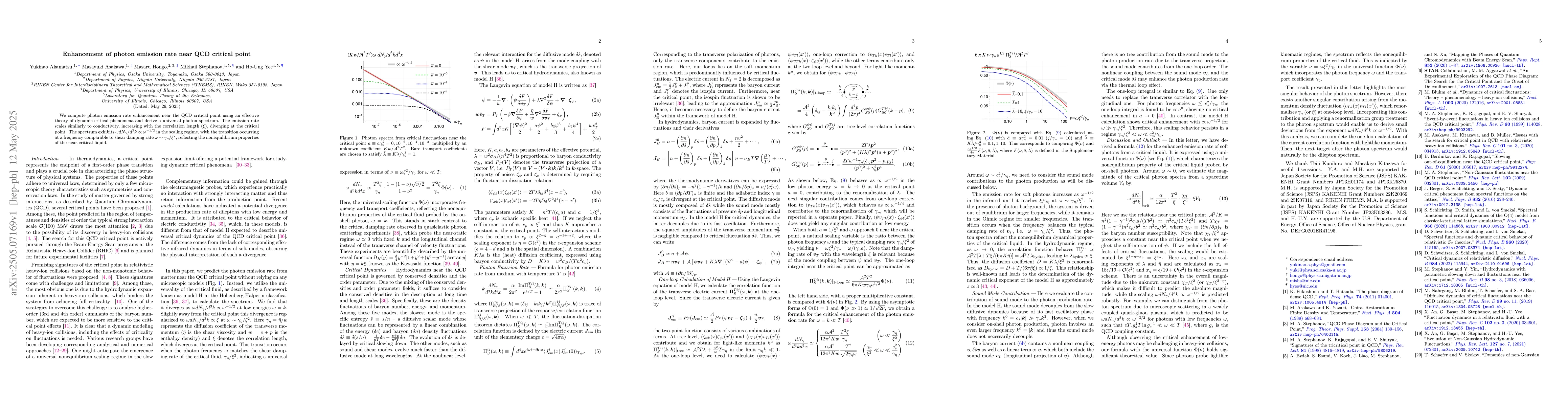 Thumbnail for Enhancement of photon emission rate near QCD critical point