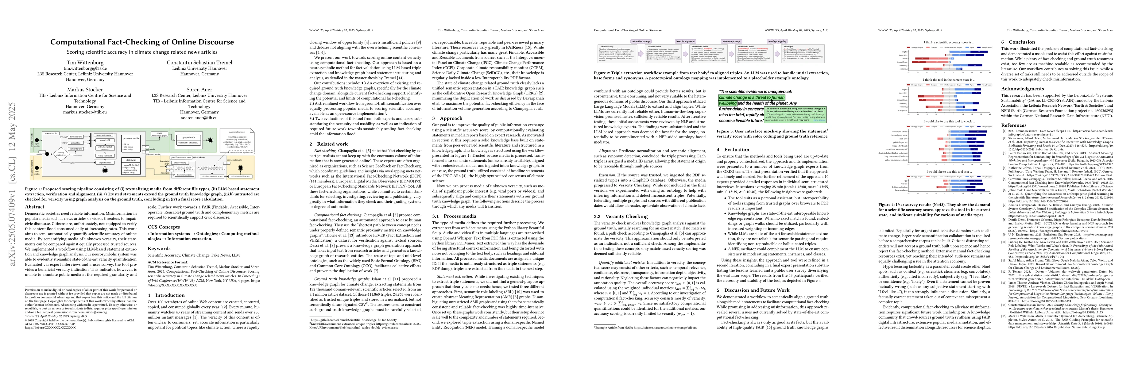 Thumbnail for Computational Fact-Checking of Online Discourse: Scoring scientific
  accuracy in climate change related news articles