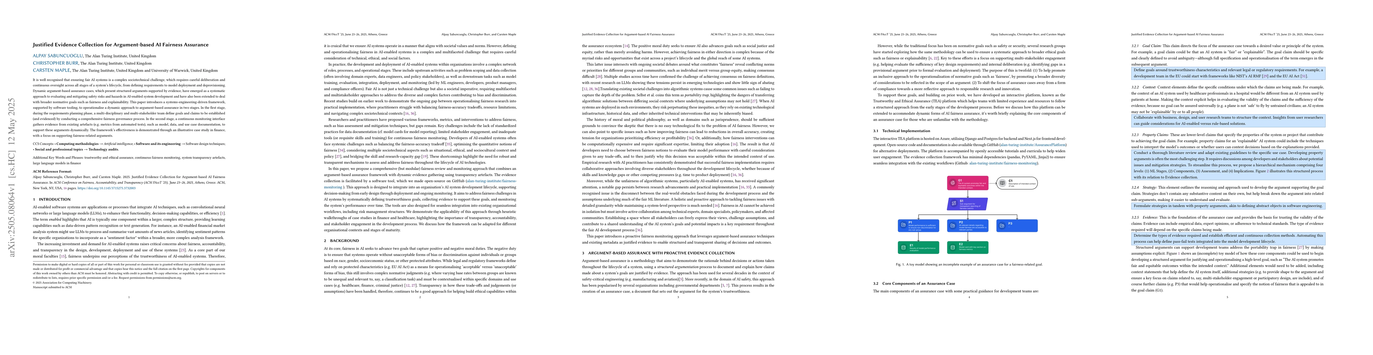 Thumbnail for Justified Evidence Collection for Argument-based AI Fairness Assurance