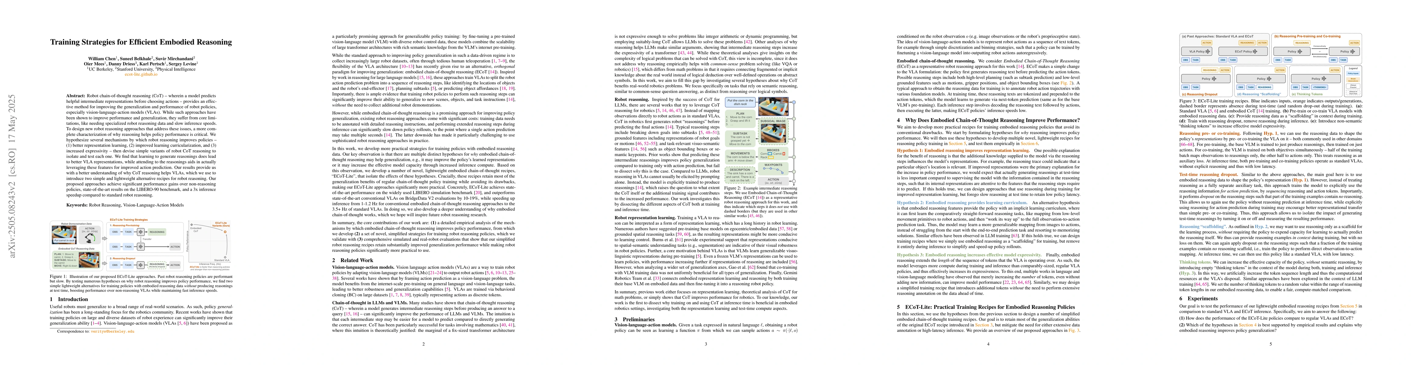 Thumbnail for Training Strategies for Efficient Embodied Reasoning