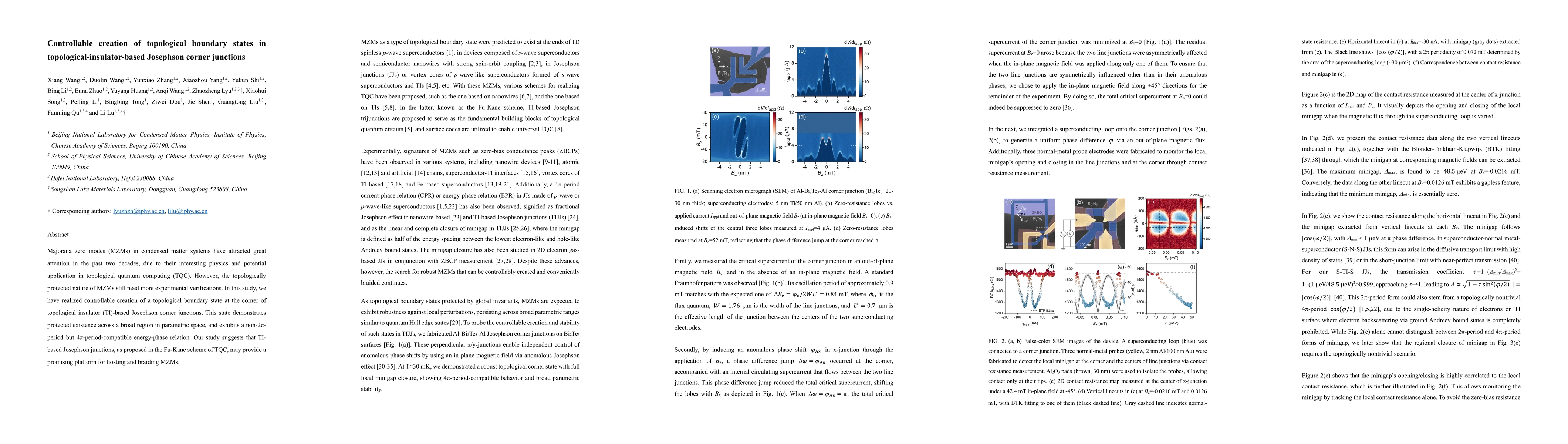 Thumbnail for Controllable creation of topological boundary states in
  topological-insulator-based Josephson corner junctions