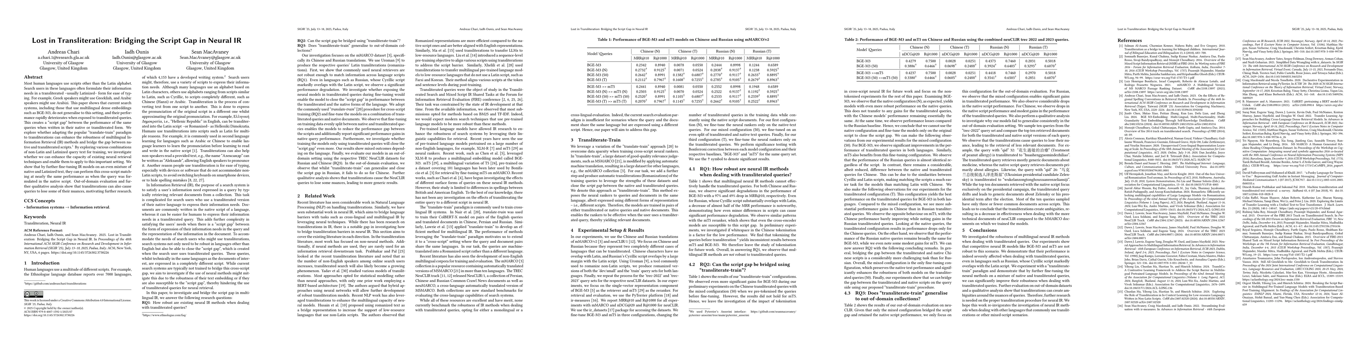 Thumbnail for Lost in Transliteration: Bridging the Script Gap in Neural IR