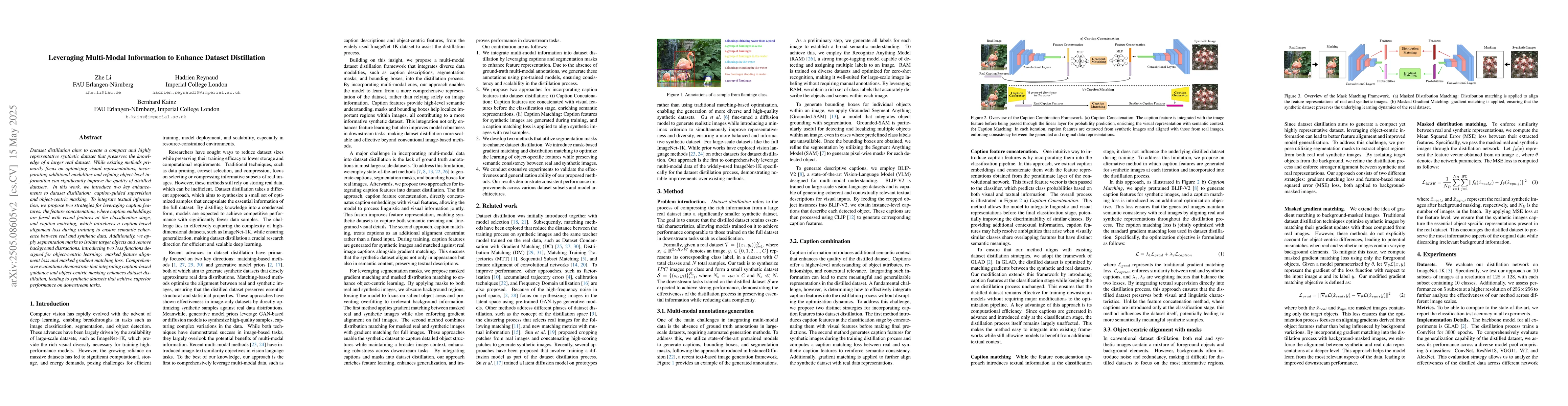 Thumbnail for Leveraging Multi-Modal Information to Enhance Dataset Distillation