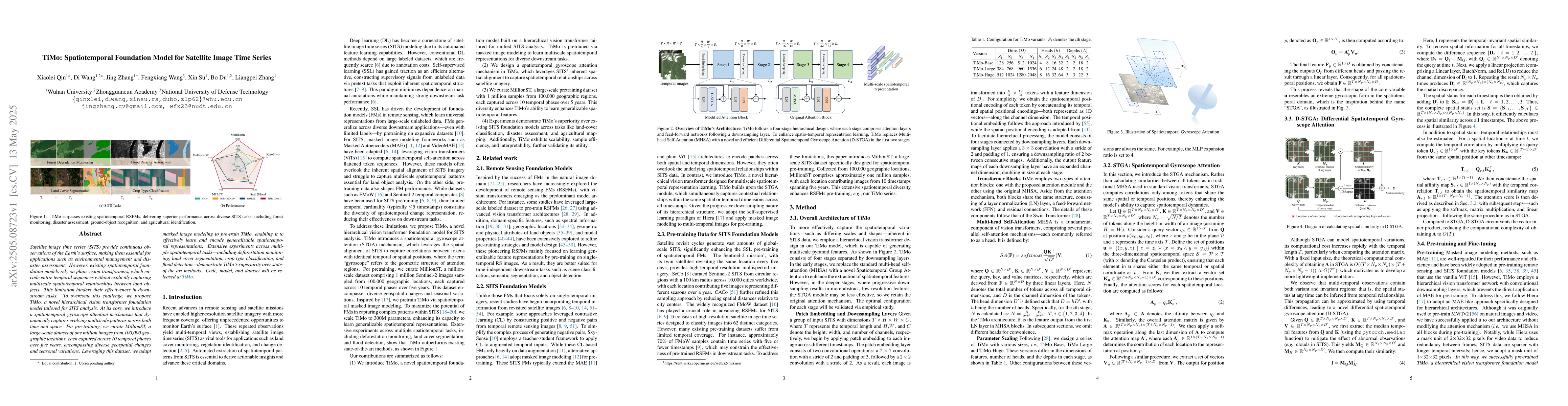 Thumbnail for TiMo: Spatiotemporal Foundation Model for Satellite Image Time Series