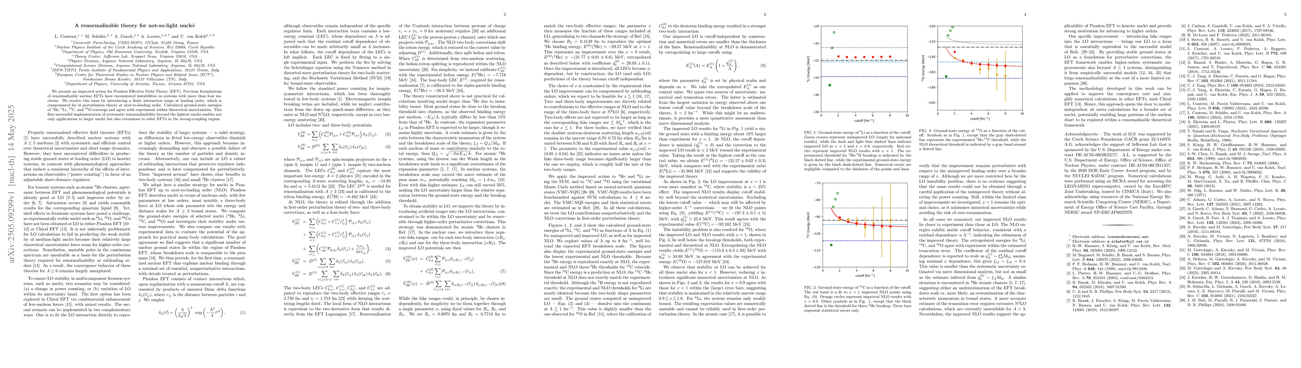 Thumbnail for A renormalizable theory for not-so-light nuclei