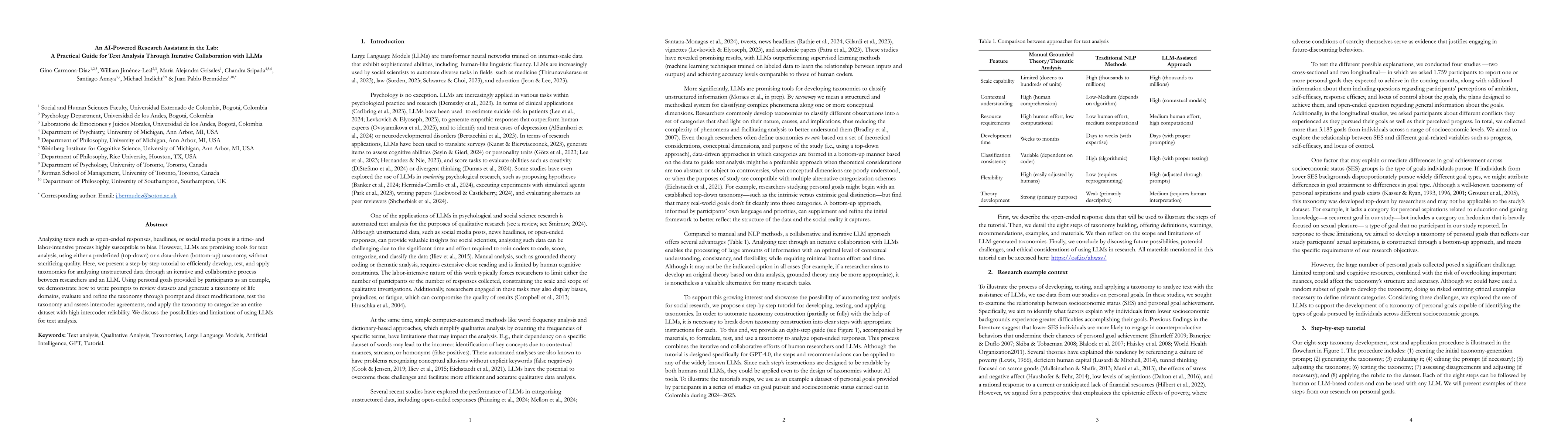 Thumbnail for An AI-Powered Research Assistant in the Lab: A Practical Guide for Text
  Analysis Through Iterative Collaboration with LLMs