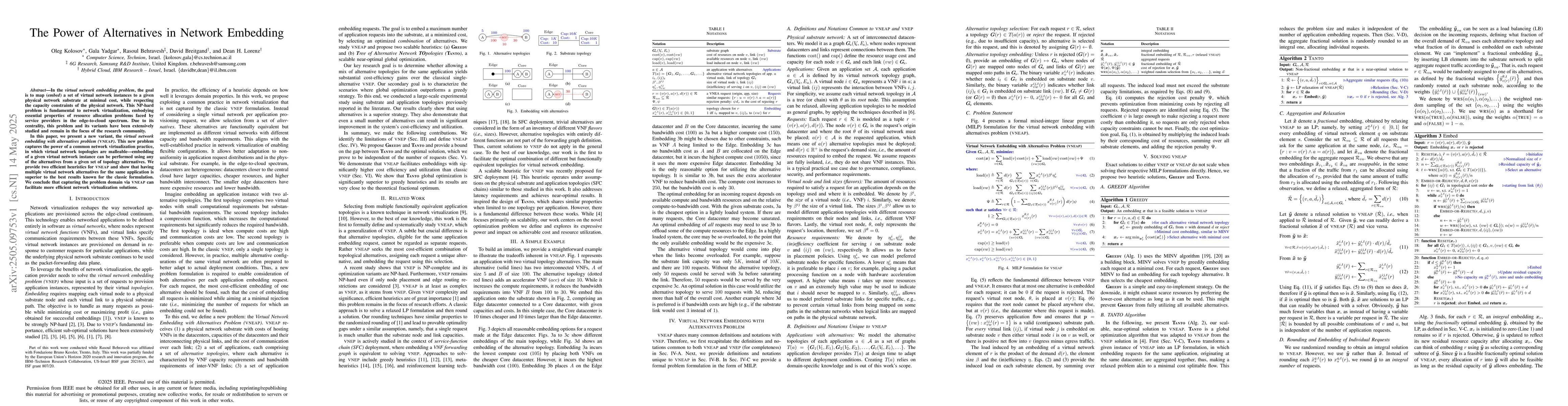 Thumbnail for The Power of Alternatives in Network Embedding