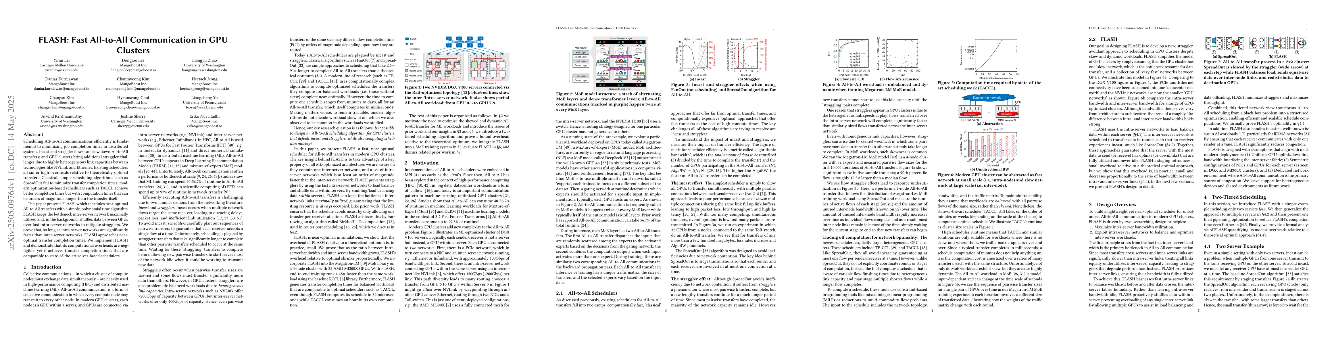 Thumbnail for FLASH: Fast All-to-All Communication in GPU Clusters