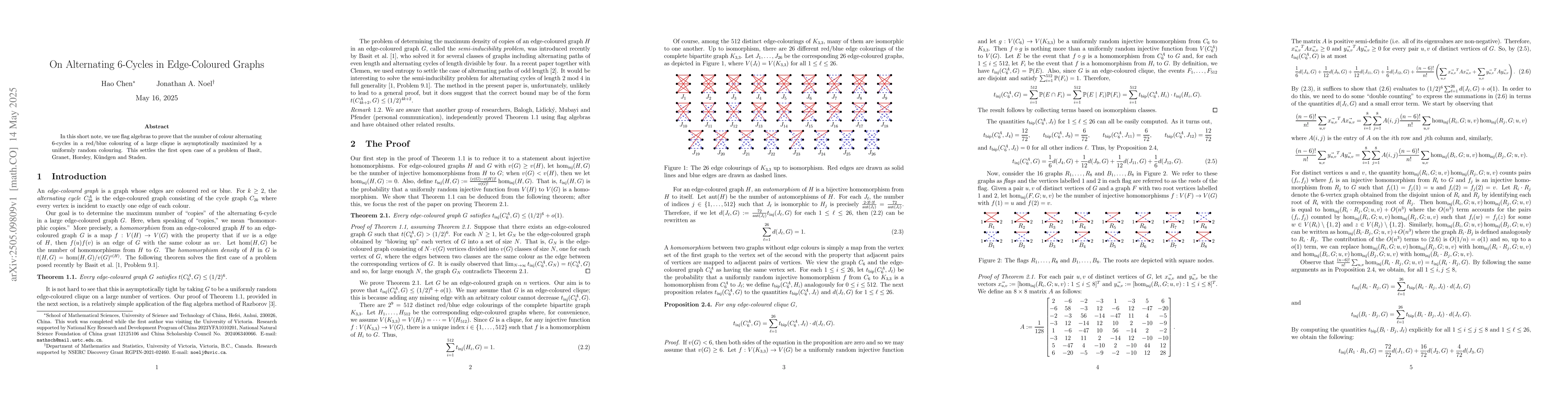 Thumbnail for On Alternating 6-Cycles in Edge-Coloured Graphs