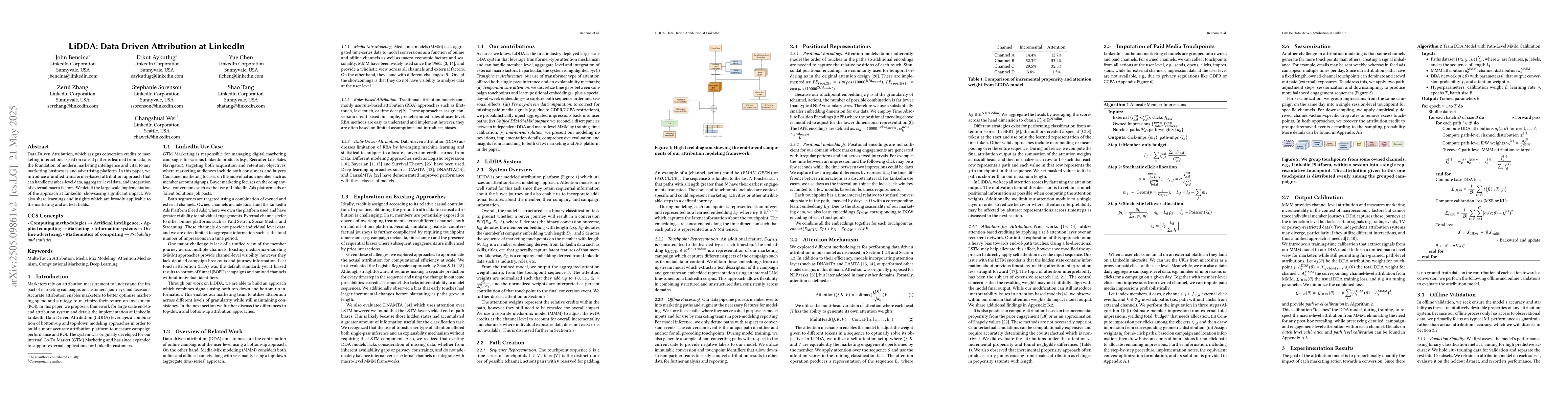 Thumbnail for LiDDA: Data Driven Attribution at LinkedIn