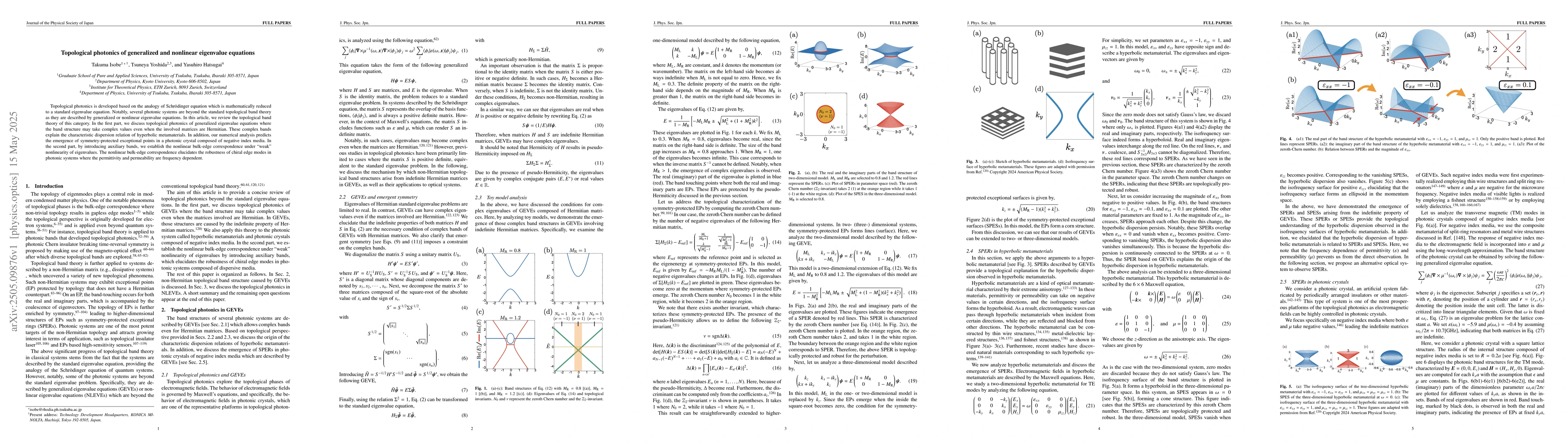 Thumbnail for Topological photonics of generalized and nonlinear eigenvalue equations