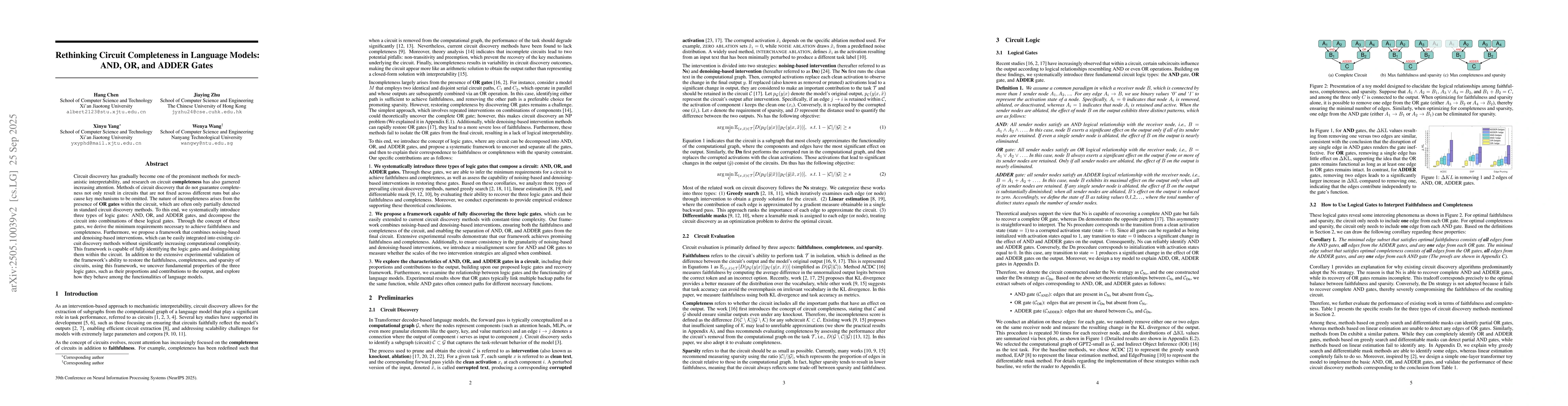 Thumbnail for Rethinking Circuit Completeness in Language Models: AND, OR, and ADDER
  Gates