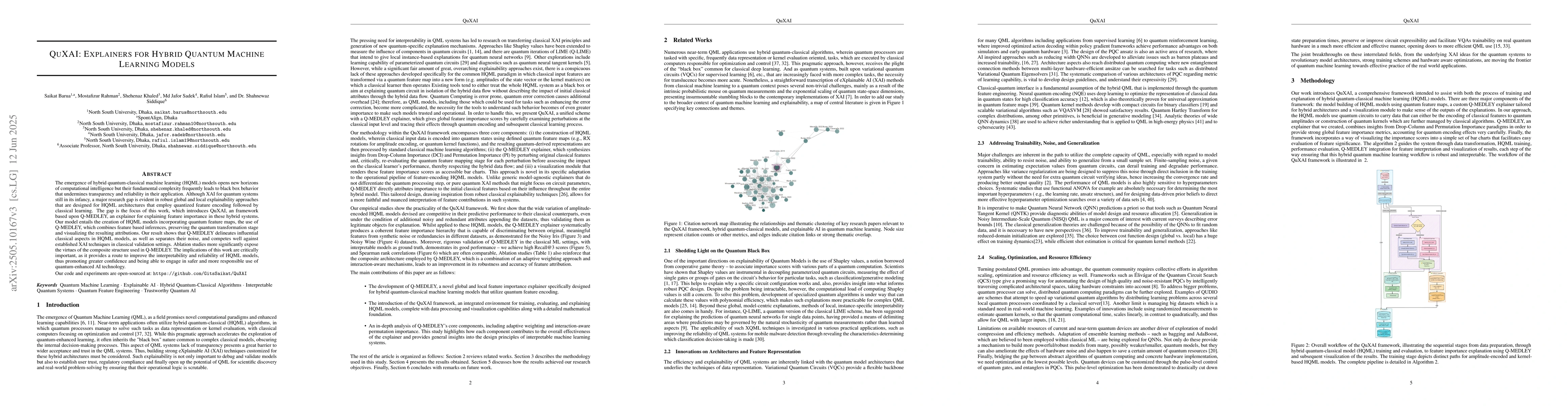 Thumbnail for QuXAI: Explainers for Hybrid Quantum Machine Learning Models