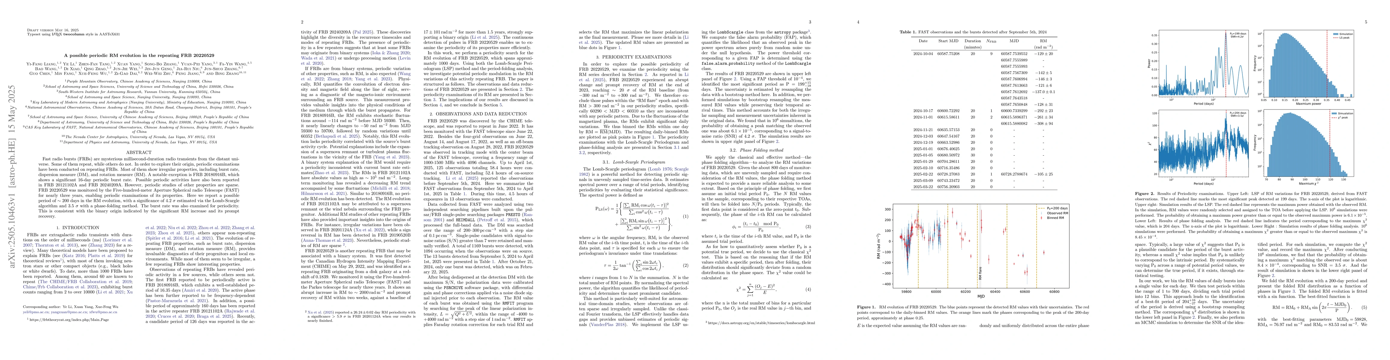 Thumbnail for A possible periodic RM evolution in the repeating FRB 20220529