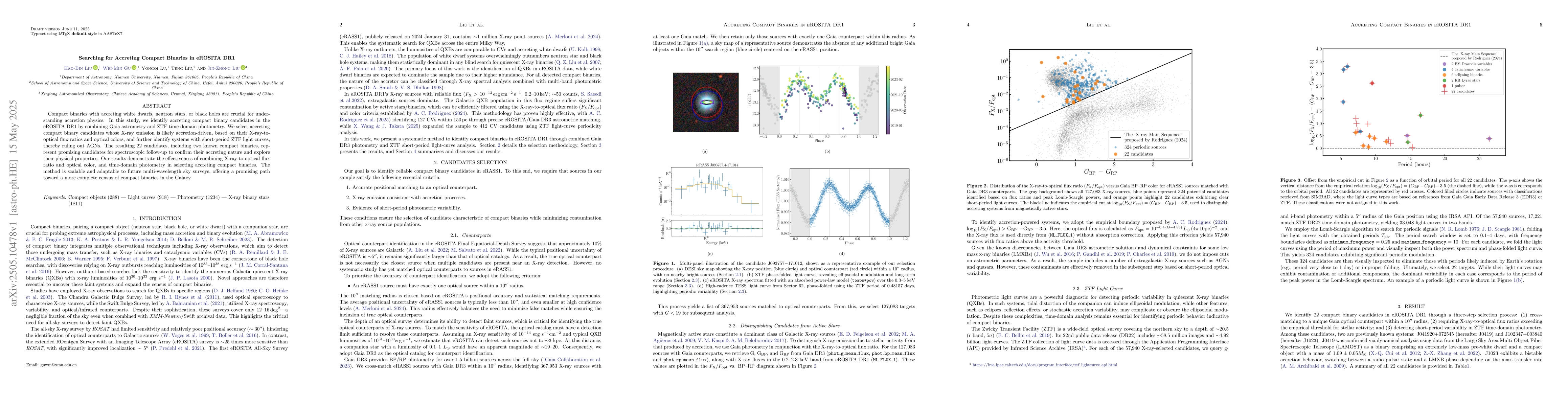 Thumbnail for Searching for Accreting Compact Binaries in eROSITA DR1