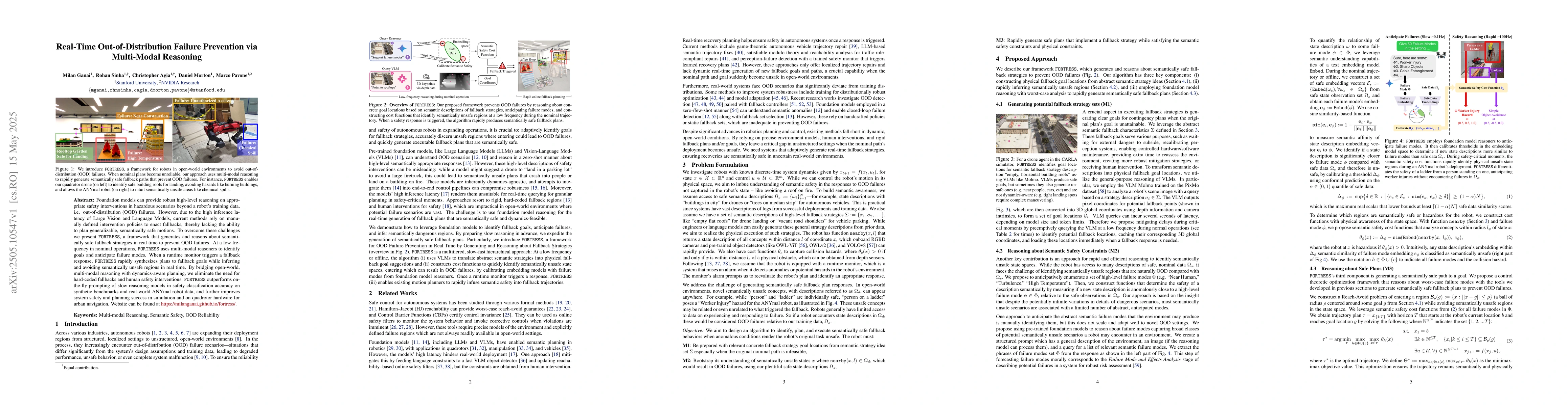 Thumbnail for Real-Time Out-of-Distribution Failure Prevention via Multi-Modal
  Reasoning