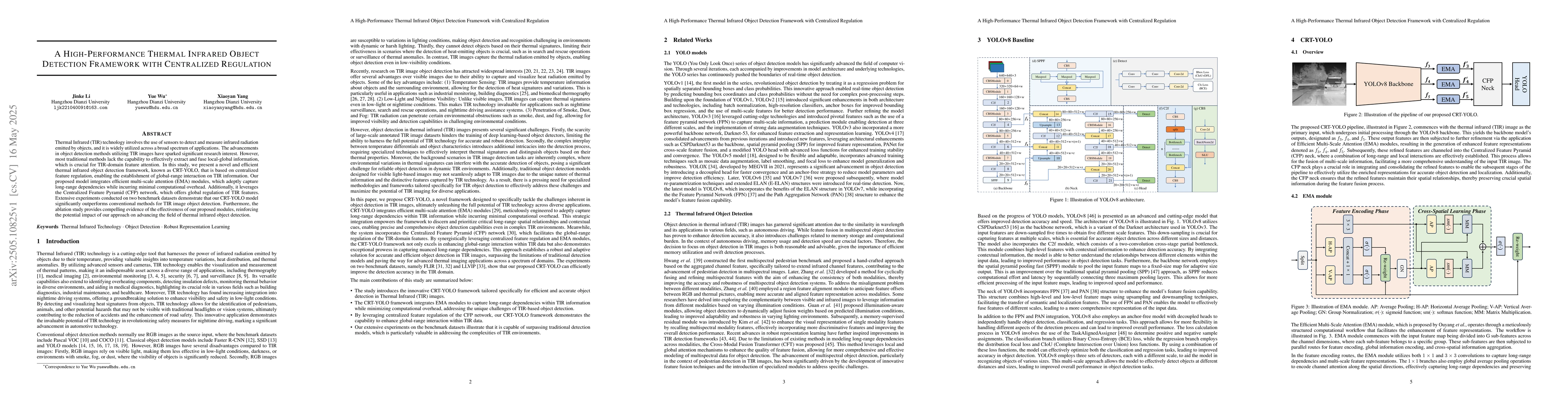 Thumbnail for A High-Performance Thermal Infrared Object Detection Framework with
  Centralized Regulation