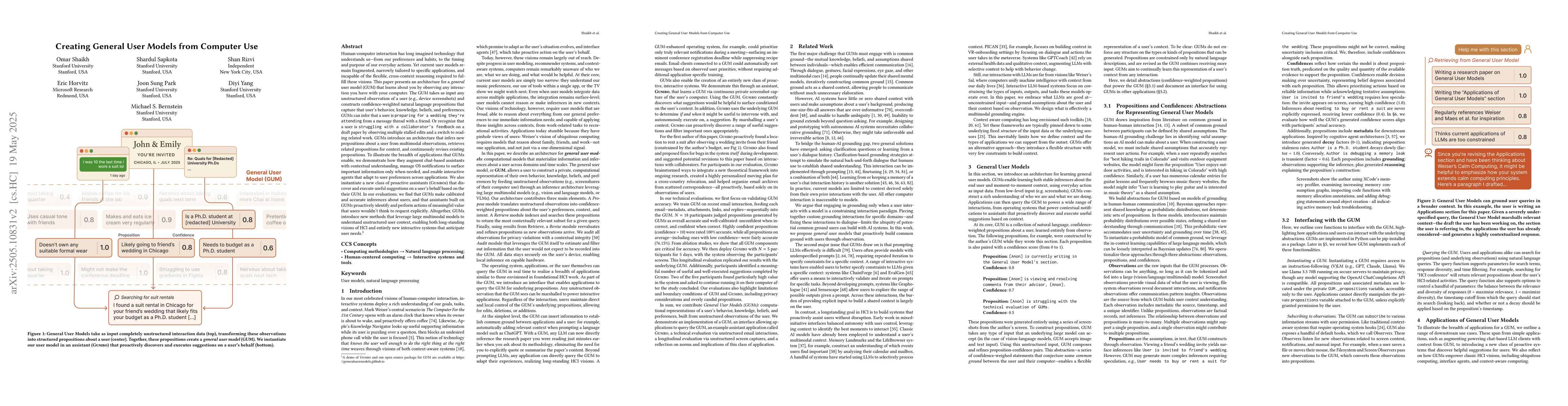 Thumbnail for Creating General User Models from Computer Use