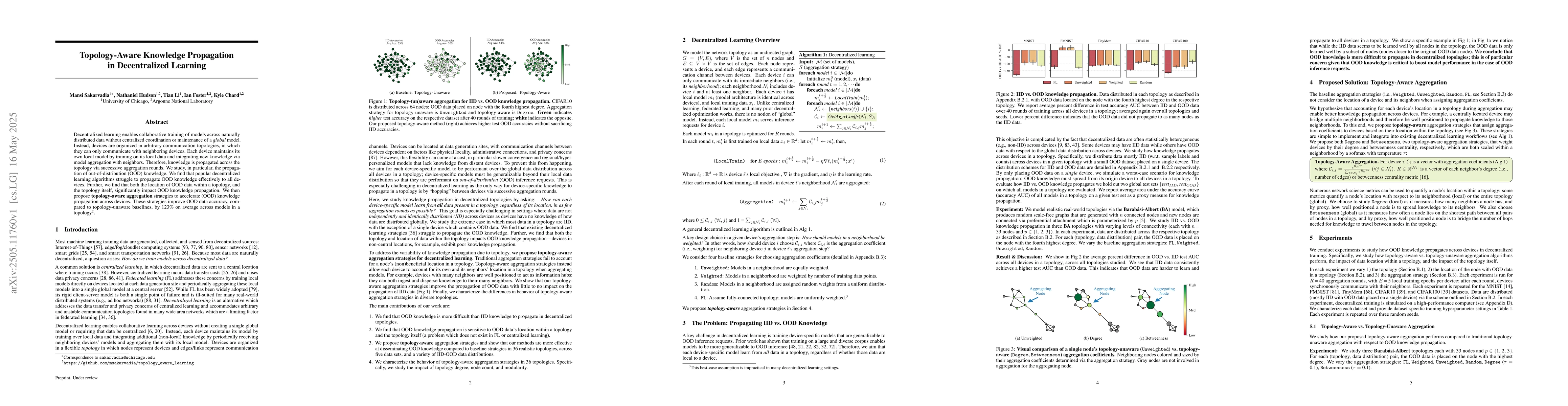 Thumbnail for Topology-Aware Knowledge Propagation in Decentralized Learning