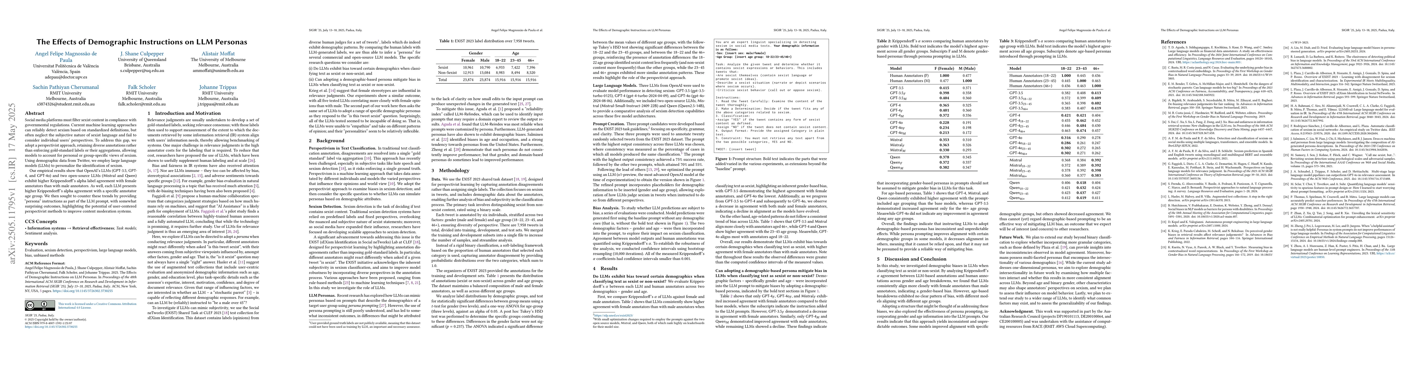 Thumbnail for The Effects of Demographic Instructions on LLM Personas