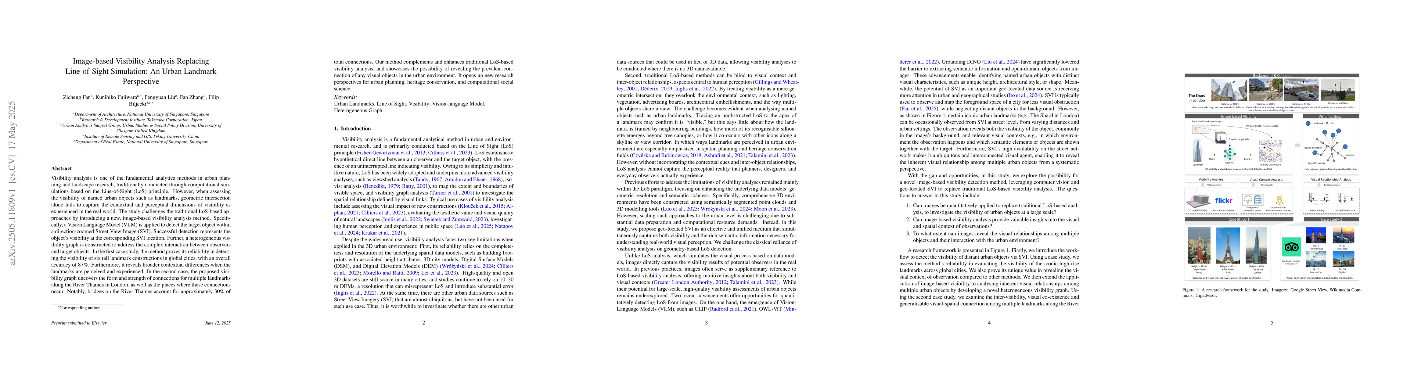 Thumbnail for Image-based Visibility Analysis Replacing Line-of-Sight Simulation: An
  Urban Landmark Perspective