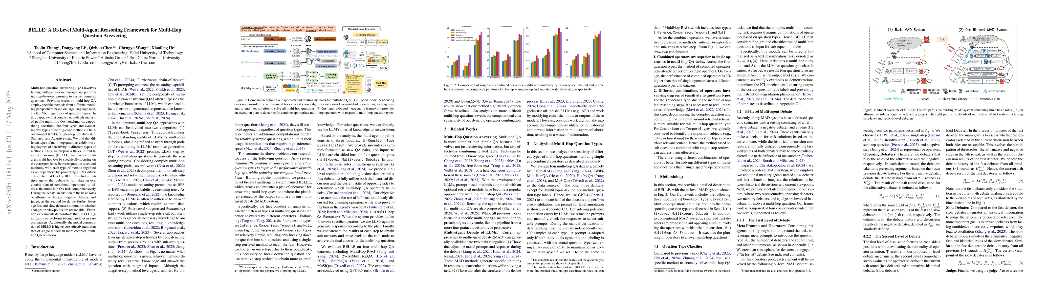 Thumbnail for BELLE: A Bi-Level Multi-Agent Reasoning Framework for Multi-Hop Question
  Answering