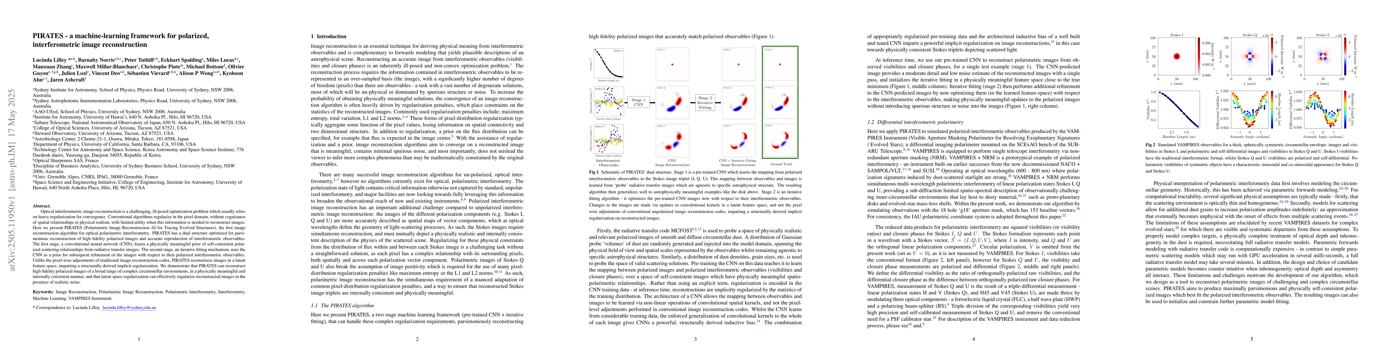 Thumbnail for PIRATES -- a machine-learning framework for polarized, interferometric
  image reconstruction