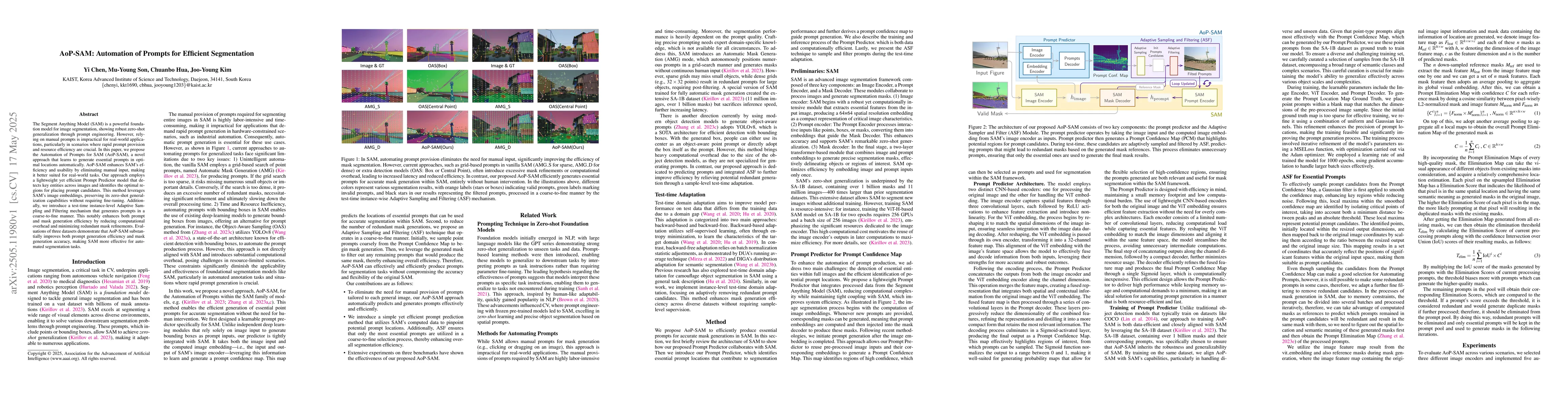 Thumbnail for AoP-SAM: Automation of Prompts for Efficient Segmentation