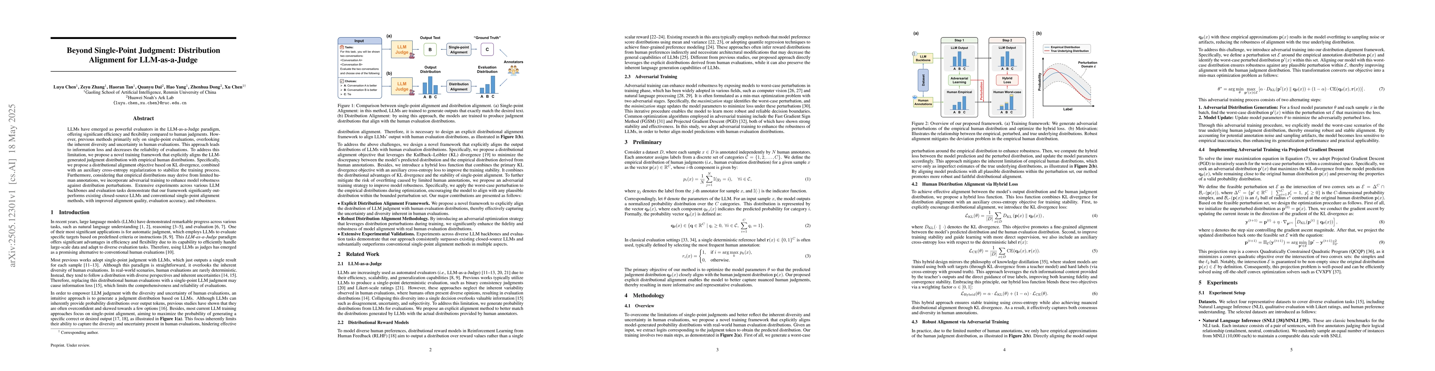 Thumbnail for Beyond Single-Point Judgment: Distribution Alignment for LLM-as-a-Judge