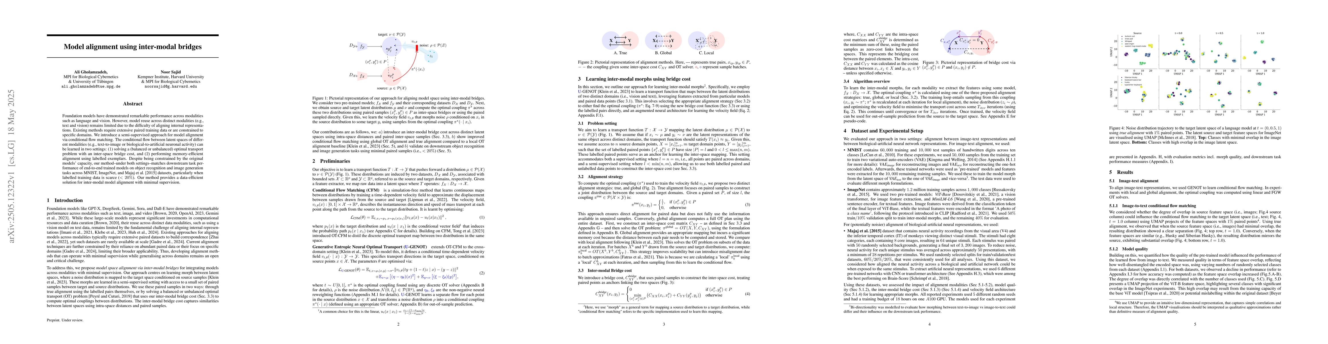 Thumbnail for Model alignment using inter-modal bridges