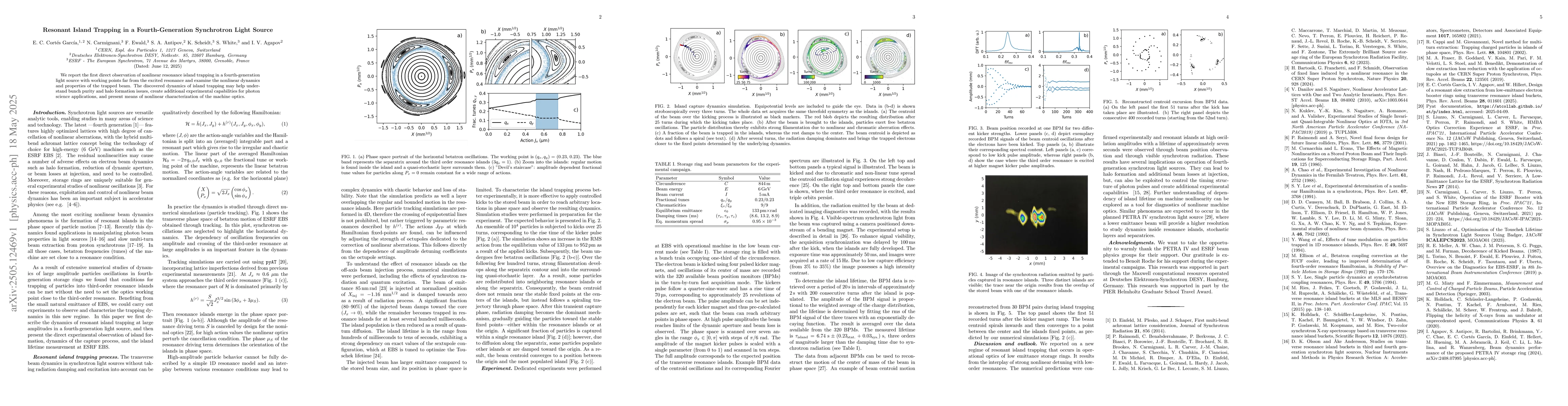 Thumbnail for Resonant Island Trapping in a Fourth-Generation Synchrotron Light Source