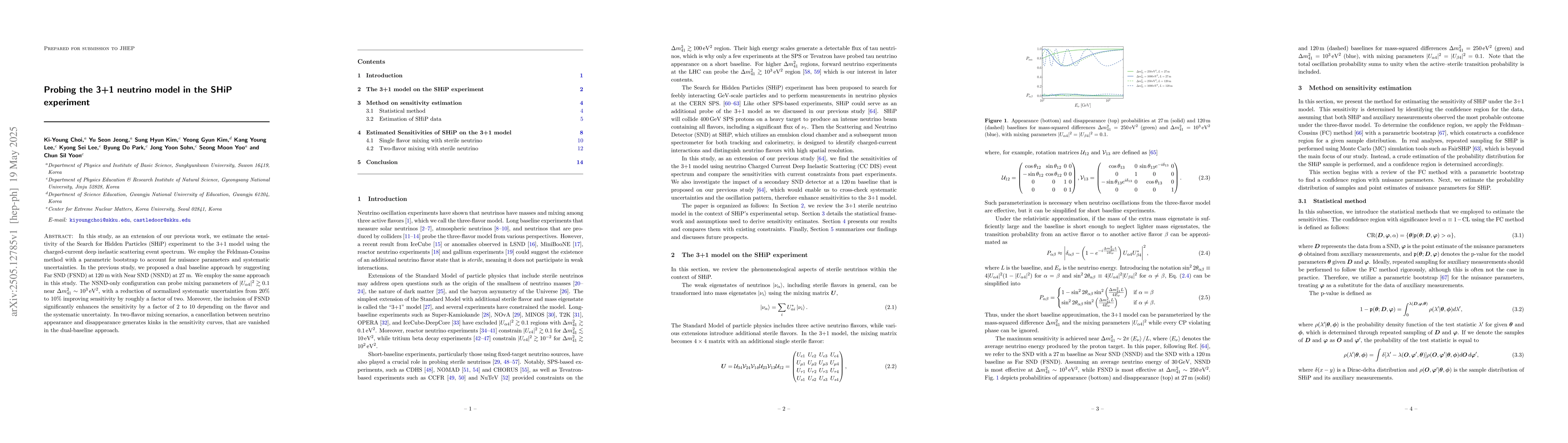 Thumbnail for Probing the 3+1 neutrino model in the SHiP experiment