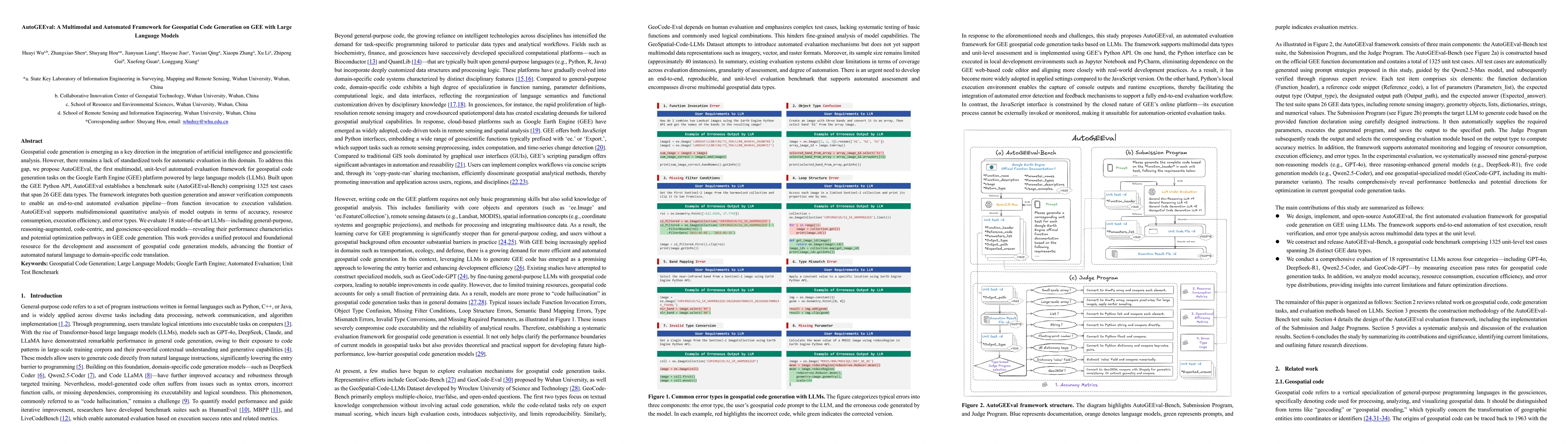 Thumbnail for AutoGEEval: A Multimodal and Automated Framework for Geospatial Code
  Generation on GEE with Large Language Models