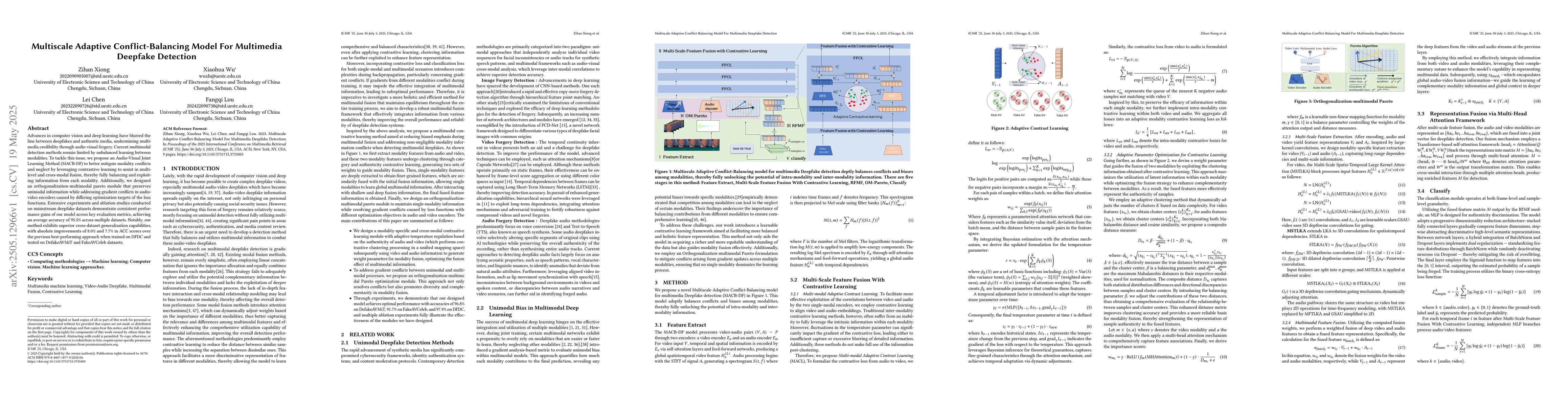 Thumbnail for Multiscale Adaptive Conflict-Balancing Model For Multimedia Deepfake
  Detection
