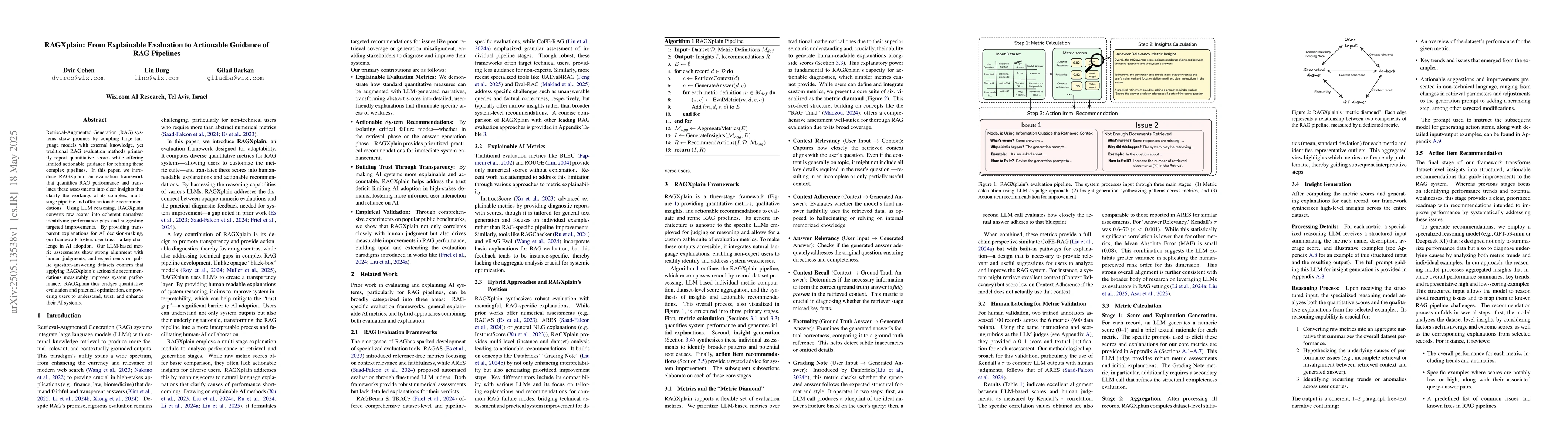 Thumbnail for RAGXplain: From Explainable Evaluation to Actionable Guidance of RAG
  Pipelines