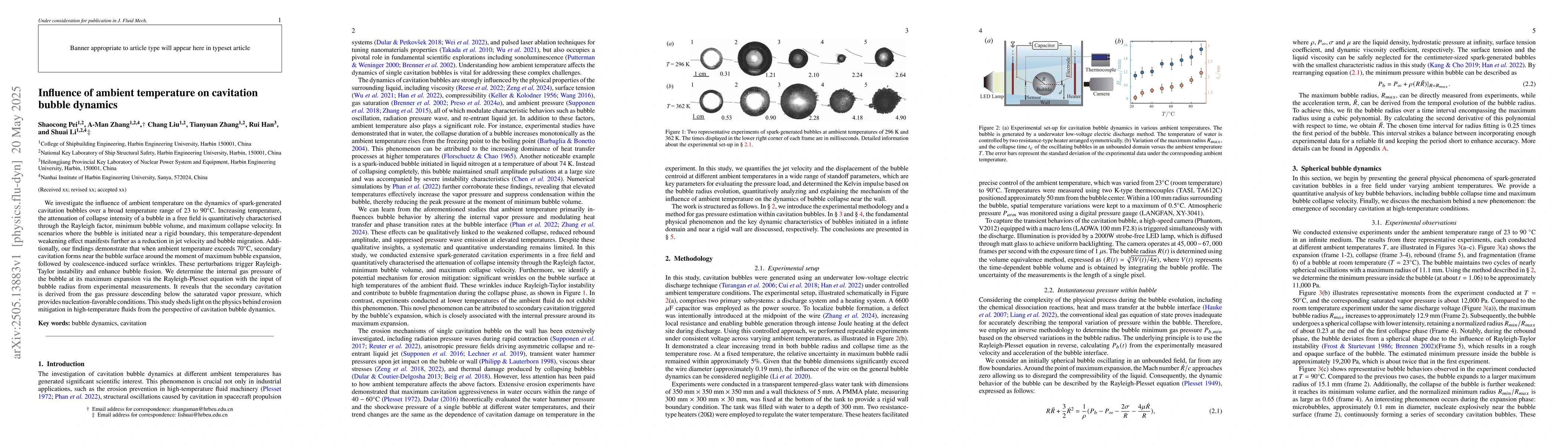 Thumbnail for Influence of ambient temperature on cavitation bubble dynamics