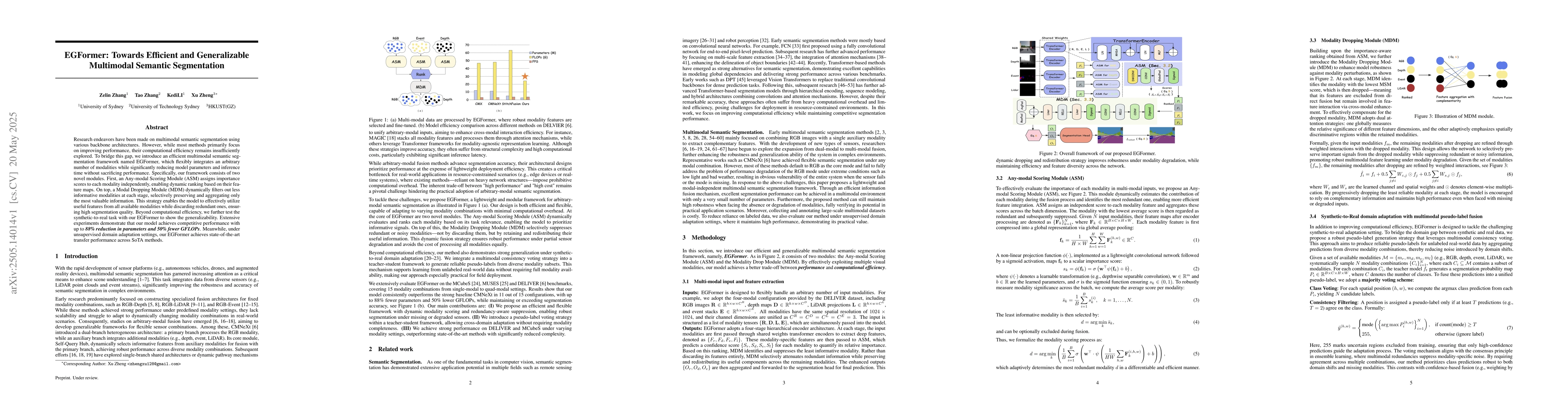 Thumbnail for EGFormer: Towards Efficient and Generalizable Multimodal Semantic
  Segmentation