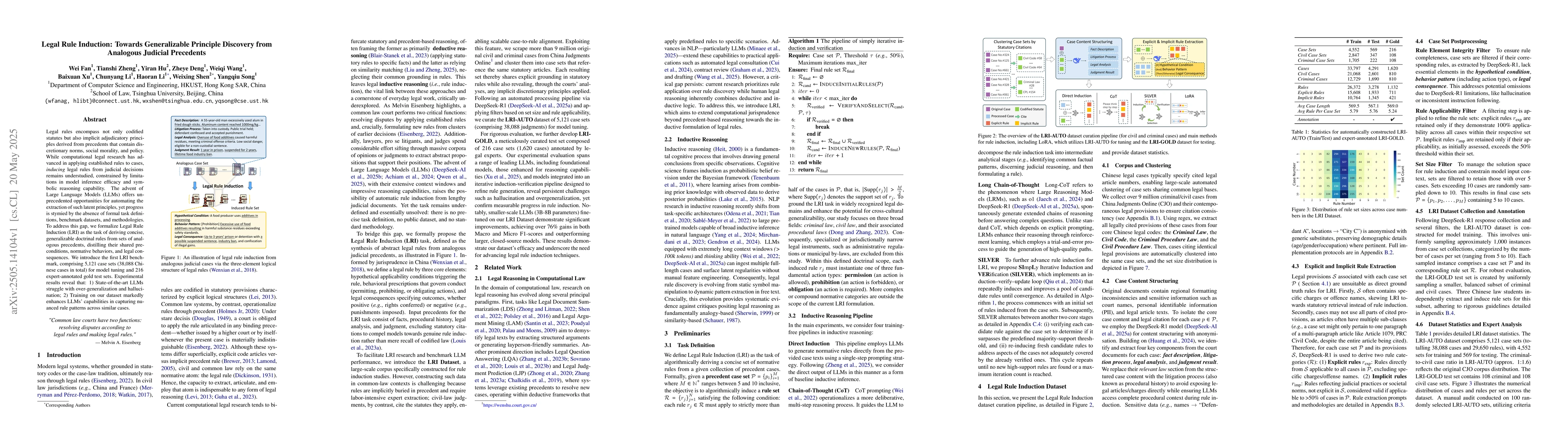 Thumbnail for Legal Rule Induction: Towards Generalizable Principle Discovery from
  Analogous Judicial Precedents