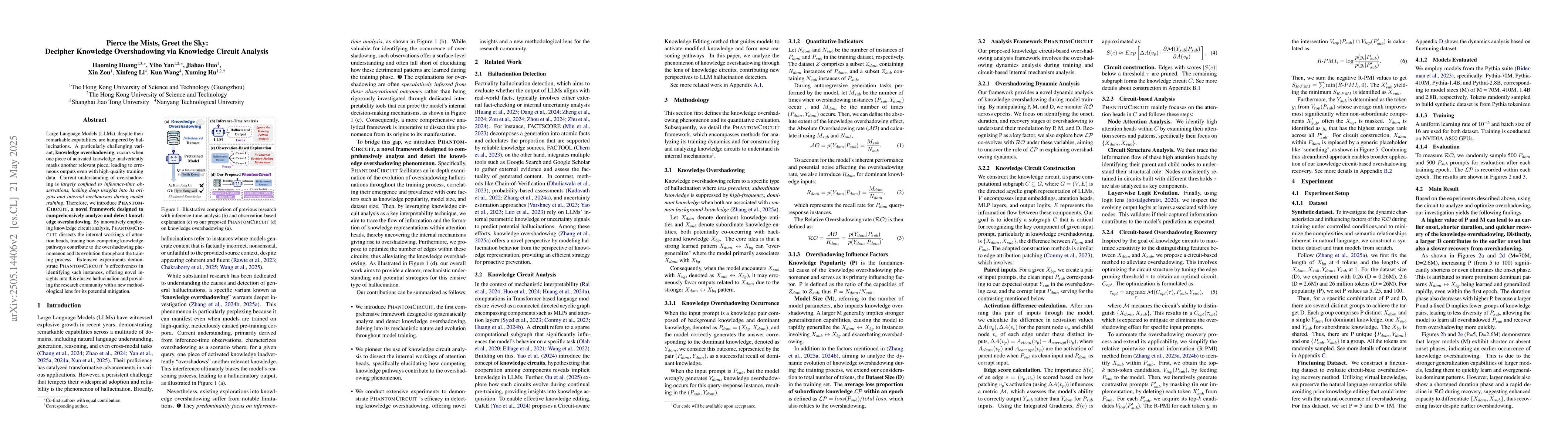 Thumbnail for Pierce the Mists, Greet the Sky: Decipher Knowledge Overshadowing via
  Knowledge Circuit Analysis
