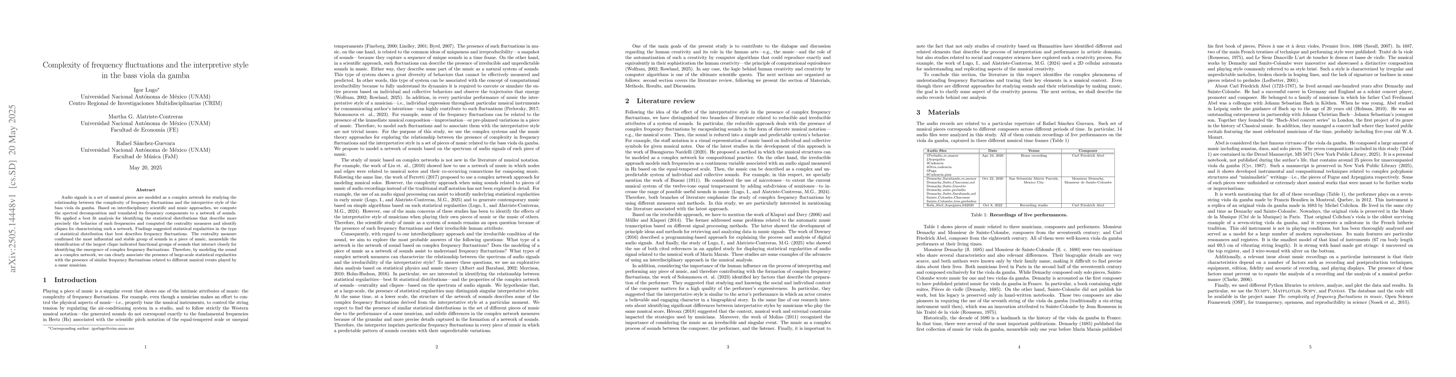 Thumbnail for Complexity of frequency fluctuations and the interpretive style in the
  bass viola da gamba