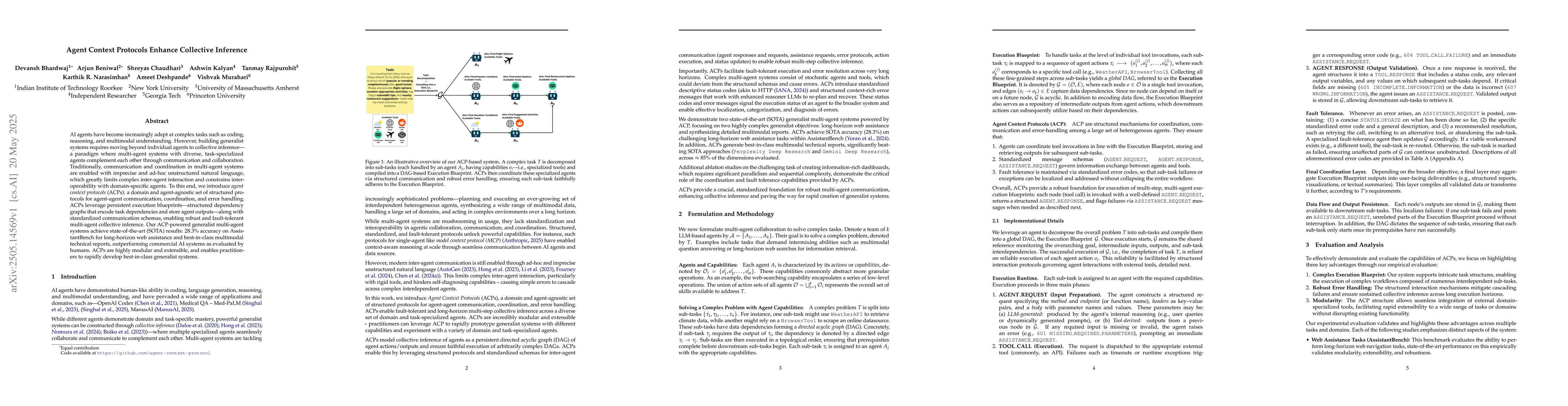 Thumbnail for Agent Context Protocols Enhance Collective Inference