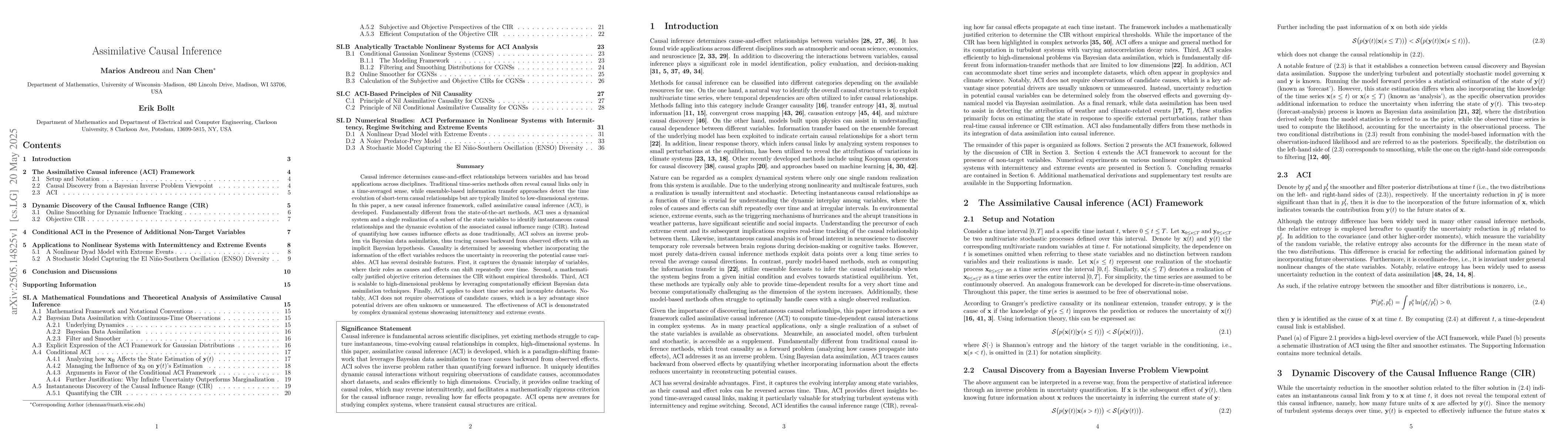 Thumbnail for Assimilative Causal Inference