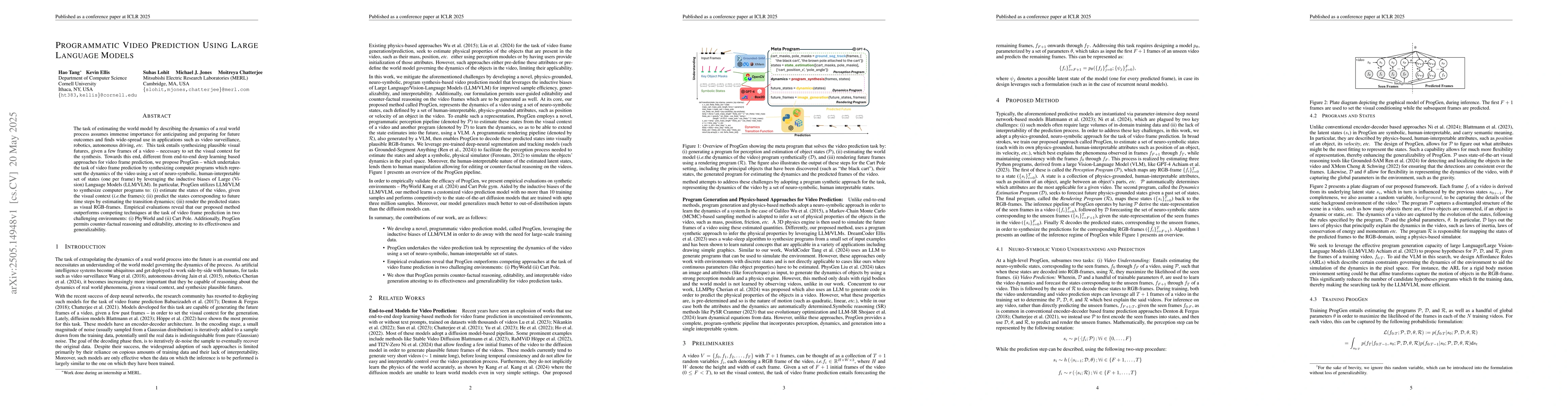 Thumbnail for Programmatic Video Prediction Using Large Language Models